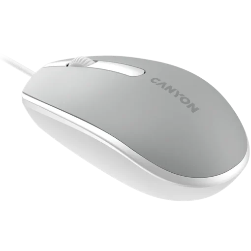 Мишка за компютър CANYON mouse M-10 Wired Dark grey