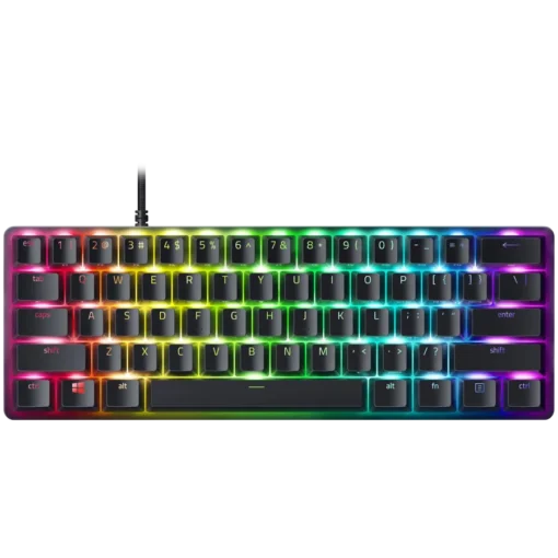 Геймърска клавиатура Razer Huntsman Mini (Analog Switch) Gaming Keyboard US Layout Wired - Detachable Type-C Doubleshot