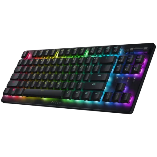 Геймърска клавиатура Razer DeathStalker V2 Pro Tenkeyless - Linear Optical Switch - US - Black Gaming Keyboard Razer™ Lo