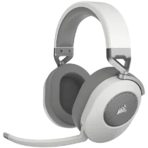 Геймърски слушалки Corsair HS65 WIRELESS Gaming Headset White (EU) v2 EAN: