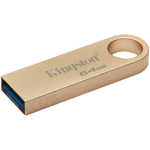 USB памет Kingston 64GB 220MB/s Metal USB 3.2 Gen 1 DataTraveler SE9 G3 EAN: 740617341270