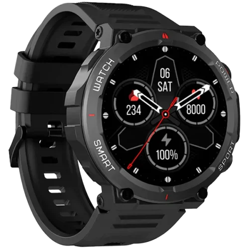 Смарт часовник Blackview W50 Black 1.39-inch HD LCD 360x360 370mAh Battery 24-hour SpO2 Detection + Heart Rate Monitorin