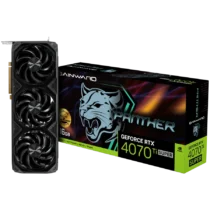 Видео карта Gainward GeForce RTX 4070Ti SUPER Panther OC 16GB 256 bit 1x HDMI 2.1 3x DP 1.4a 3 Fan 1x 16-pin power conne