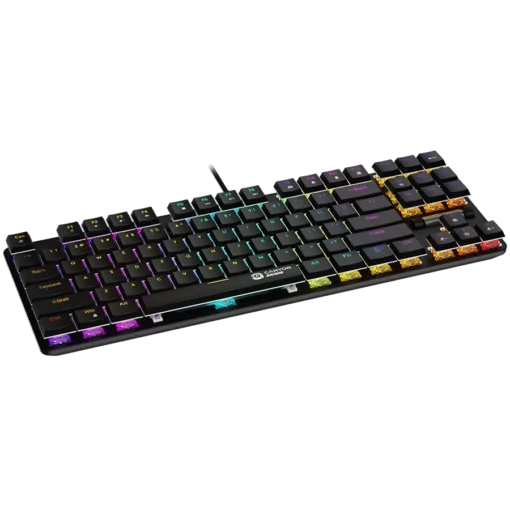 Геймърска клавиатура CANYON keyboard Cometstrike TKL GK-50 EN