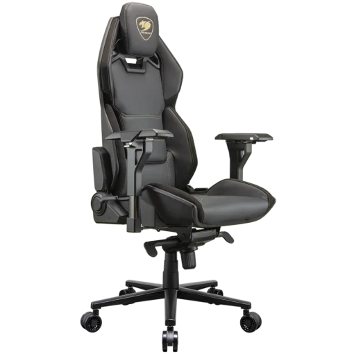 Геймърски стол COUGAR Chair Hotrod Royal, Hyper-Dura leatherette, Micro suede-like texture, 150º Reclining, Piston Lift Height Adjustment, RocX, 4D Adjustable Armrest,Plus-Size Wheels, Class 4 Gas Lift Cylinder, - Image 3