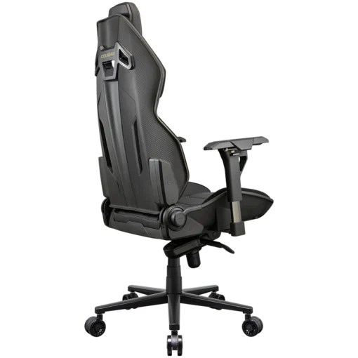 Геймърски стол COUGAR Chair Hotrod Royal, Hyper-Dura leatherette, Micro suede-like texture, 150º Reclining, Piston Lift Height Adjustment, RocX, 4D Adjustable Armrest,Plus-Size Wheels, Class 4 Gas Lift Cylinder, - Image 4