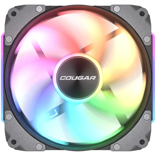 Вентилатор Cougar fan APOLAR 120 ARGB Black Fan Speed 600-2200 RPM±200RPM Air Flow 75.38 CFM ± 10% Air Pressure 2.59 mm