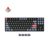 Геймърска механична клавиатура Keychron K8 Pro TKL Gateron G Pro(Hot Swappable) Red Switch RGB Backlight Plastic