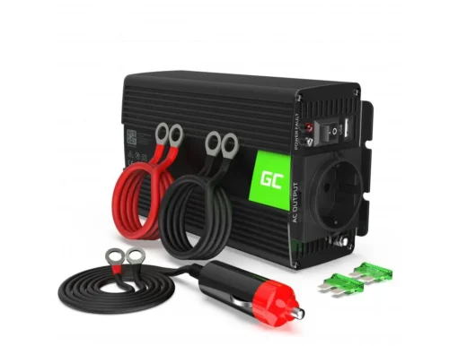 Инвертор GREEN CELL 12/220V DC/AC 500W/1000W Модифицирана