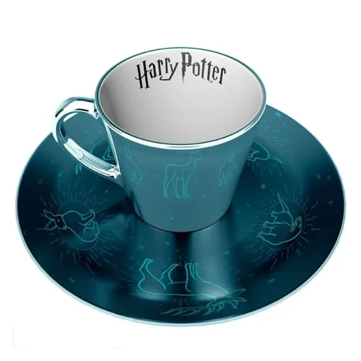 Комплект ABYSTYLE HARRY POTTER Mirror mug and plate set Patronus Чаша Подложка