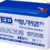 Оловна батерия TED ELECTRIC AGM 12V 7Ah 151/ 65/ 94 mm Терминал2