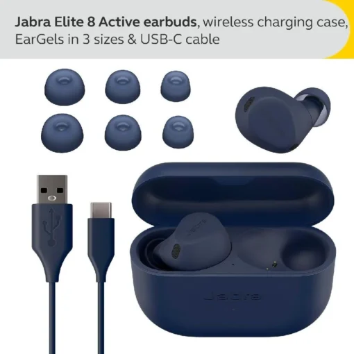 Блутут слушалки Jabra Elite 8 Active