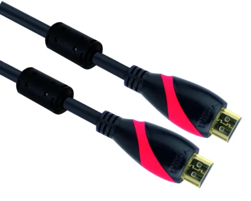 VCom Кабел HDMI M / M Ultra HD 4k2k Gold +2 Ferrite v1.4 ethernet 3D - CG525D-10m