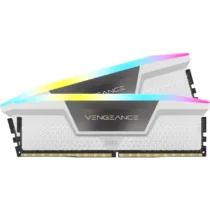 Памет за компютър Corsair Vengeance White RGB 32GB(2x16GB) DDR5 5200MHz