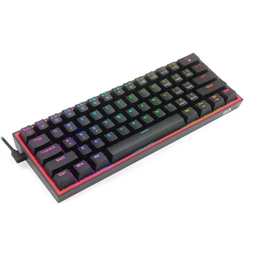 Механична геймърска клавиатура Redragon Fizz K617-RGB_RD RGB