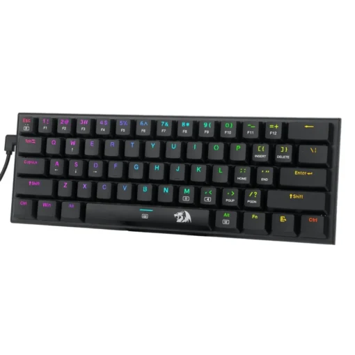 Геймърска клавиатура Redragon Anivia K614-RGB_RD RGB Механична Red