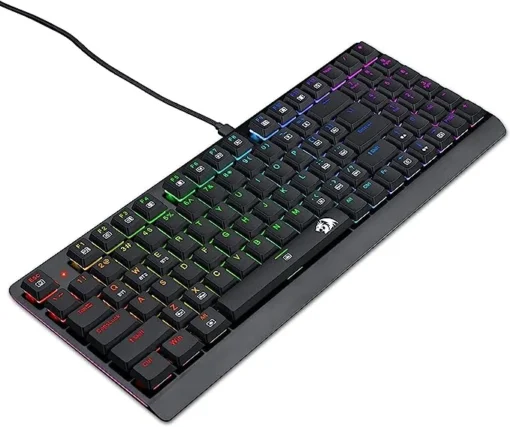 Клавиатура Redragon Dragon Warrior механична геймърска RGB K603P-KBS blue