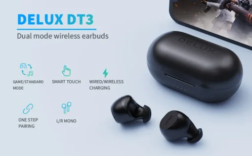 Mишка DELUX M618XSD вертикална USB/безжична/Bluetooth