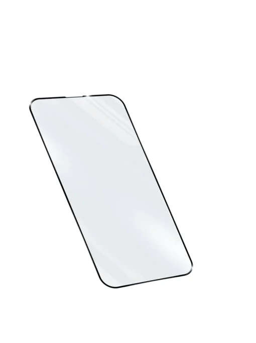 Черен Закален протектор Capsule за iPhone 15/15 Pro
