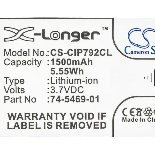 Батерия за телефон CISCO 7925G  37V 1500mAh LiIon CAMERON SINO