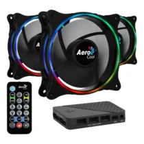 AeroCool комплект вентилатори Fan Pack 3-in-1 3x120mm - ECLIPSE 12 Pro - Addressable RGB with Hub Remote -