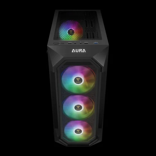 Gamdias кутия Case ATX – AURA GC1 Elite – Mesh