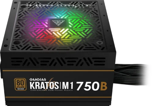 Gamdias Захранване PSU 750W Bronze Addressable RGB – KRATOS