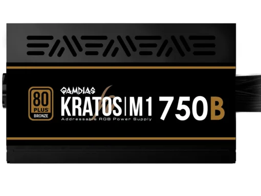 Gamdias Захранване PSU 750W Bronze Addressable RGB – KRATOS