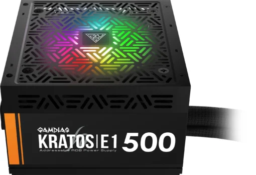 Gamdias Захранване PSU 500W Addressable RGB - KRATOS E1-500