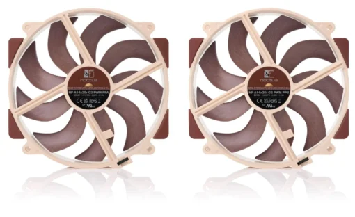 Комплект вентилатори Noctua NF-A14x25r G2 PWM Sx2-PP