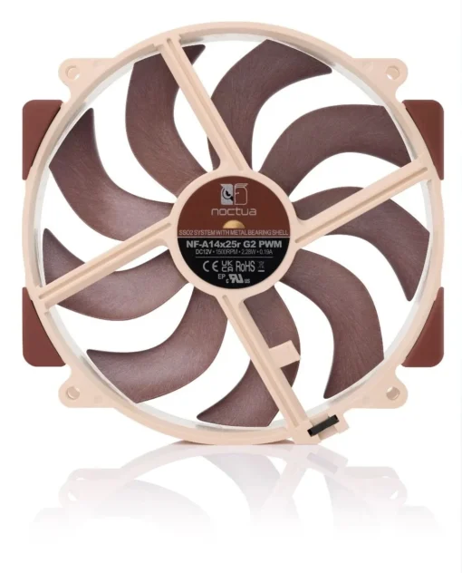 Noctua вентилатор Fan 140mm – NF-A14x25r G2 PWM