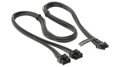 Seasonic модулен кабел Modding Cable 600W Black - PCIe 5.0 12VHPWR -