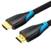 Vention Кабел HDMI v2.0 M / M 4K/60Hz Gold - 8M Black - AACBK