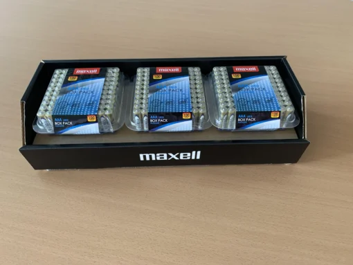 Алкални батерии MAXELL LR03 AAA 10×10 бр / 100 бр. в PVC