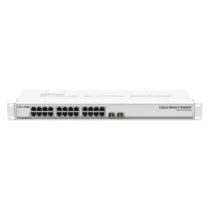 Kомутатор MikroTik Cloud Smart Switch CSS326-24G-2S+RM - Switch - smart - 24 x 10/100/1000 + 2 x 10 Gigabit SFP+ - rack-