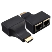 HDMI удължител No brand През LAN CAT-5e/6 Черен - 17165