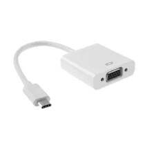 Адаптер (преходник) Преходник No brand USB Type-C към VGA Бял -