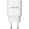 Зарядно за мобилен телефон CANYON charger H-20-04 PD 20W QC 3.0 18W USB-A USB-C