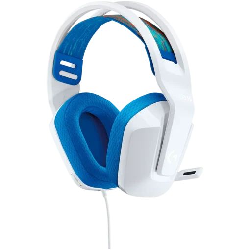 Геймърски слушалки LOGITECH G335 Wired Gaming Headset – WHITE – 3.5