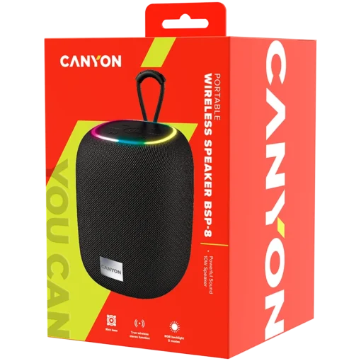 Тонколона за телефон CANYON speaker BSP-8 10W Black