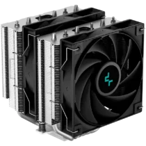 Охладител за процесор Охладител DeepCool AG620 CPU Air Cooler 2x120mm PWM Fan TDP 260W 6 Heatpipes LGA2066/2011-v3/2011/