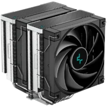 Охладител за процесор Охладител DeepCool AK620 CPU Air Cooler 2x120mm PWM Fan TDP 260W 6 Heatpipes LGA2066/2011-v3/2011/