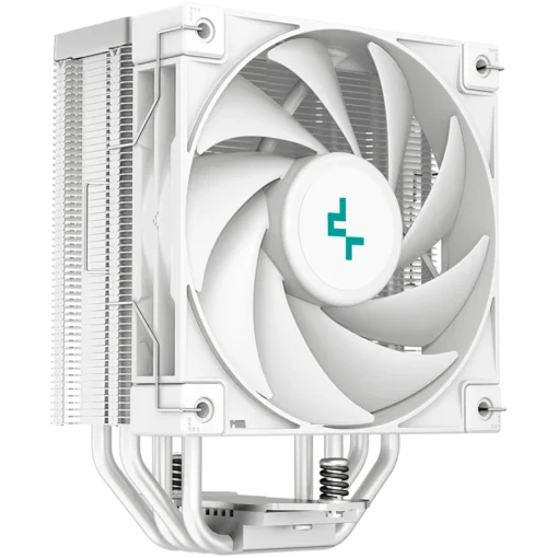 Охладител за процесор Охладител DeepCool AK400 WH, CPU Air Cooler, 1x120mm PWM Fan, TDP 220W, 4 Heatpipes, White, LGA1700/1200/115x, AMD AM5/AM4, 127x97x155 mm(LxWxH), 3Y, R-AK400-WHNNMN-G-1 - Image 2