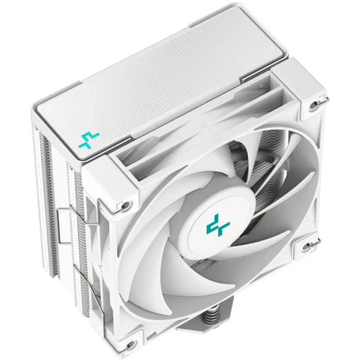 Охладител за процесор Охладител DeepCool AK400 WH, CPU Air Cooler, 1x120mm PWM Fan, TDP 220W, 4 Heatpipes, White, LGA1700/1200/115x, AMD AM5/AM4, 127x97x155 mm(LxWxH), 3Y, R-AK400-WHNNMN-G-1 - Image 3