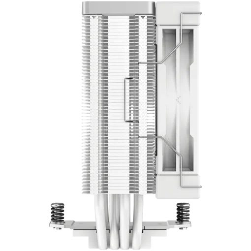 Охладител за процесор Охладител DeepCool AK400 WH, CPU Air Cooler, 1x120mm PWM Fan, TDP 220W, 4 Heatpipes, White, LGA1700/1200/115x, AMD AM5/AM4, 127x97x155 mm(LxWxH), 3Y, R-AK400-WHNNMN-G-1 - Image 5