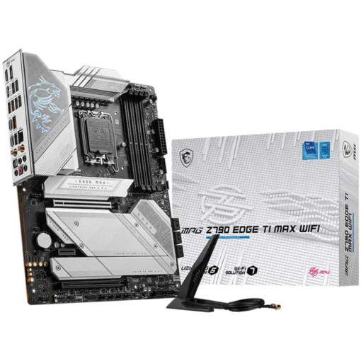 Дънна платка MSI MPG Z790 EDGE TI MAX WIFI ATX LGA 1700 Dual Channel 4xDDR5 7800+(OC)MHz 2x PCIe x16 slots 5x M.2 slots