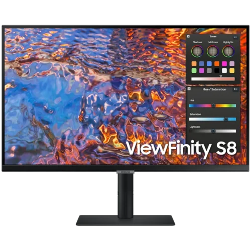 Монитор Monitor LED Samsung LS27B800PXPXEN HRM S80PB 27" UHD FLAT 16:9 (3840x2160) IPS 60Hz 350 cd/㎡ 1000:1 HDR400 5ms 1