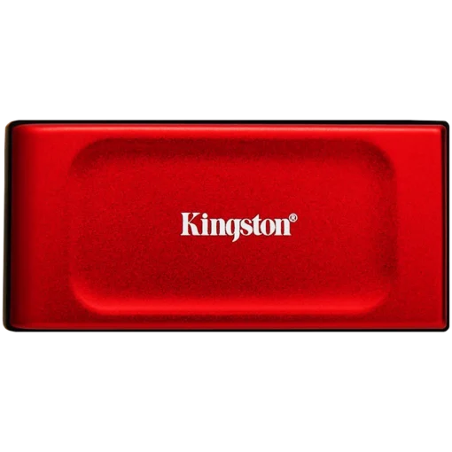 Външен SSD диск Kingston SSD 2TB XS1000 Red External USB 3.2 Gen 2 Portable Solid State Drive