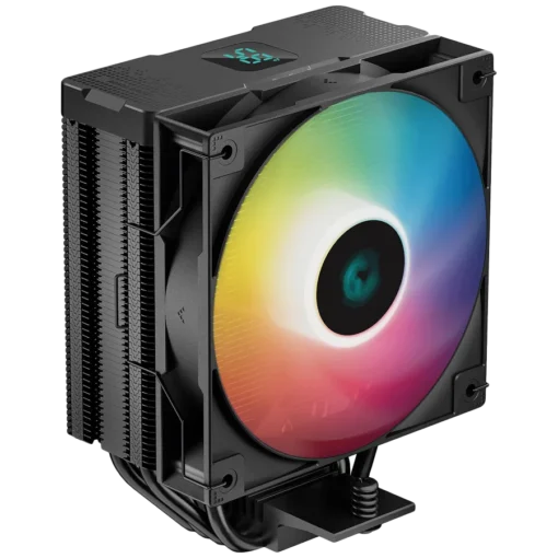 Охладител за процесор Охладител DeepCool AG400 DIGITAL ARGB CPU Air Cooler 1x120mm FK120 PWM FDB Fan Addressable RGB LED