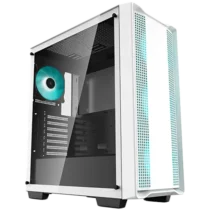 Кутия за компютър DeepCool CC560 WH V2 Mid Tower Mini-ITX/Micro-ATX/ATX 1xUSB3.0 1xUSB2.0 1xAudio 4x120mm Pre-Installed